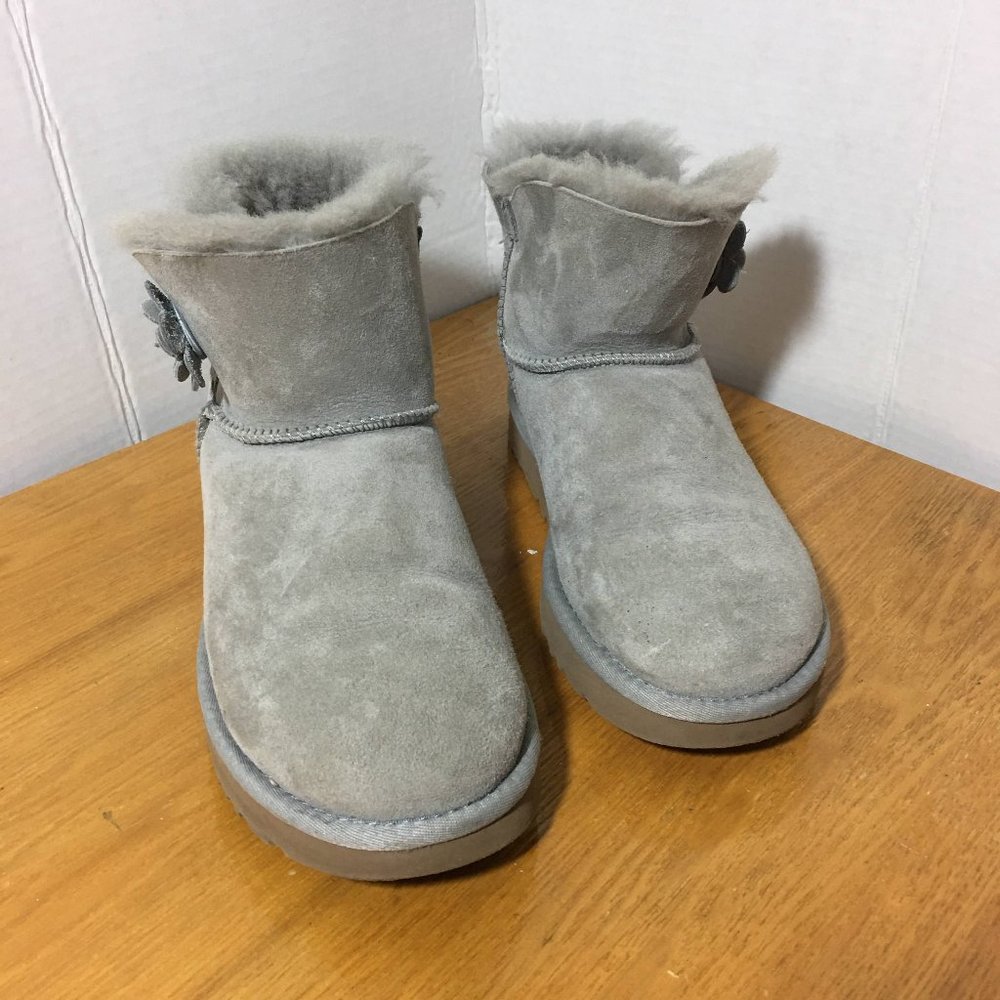 UGG grey womens booties size 6